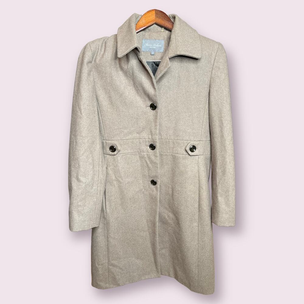Marvin Richards Tan Wool Coat